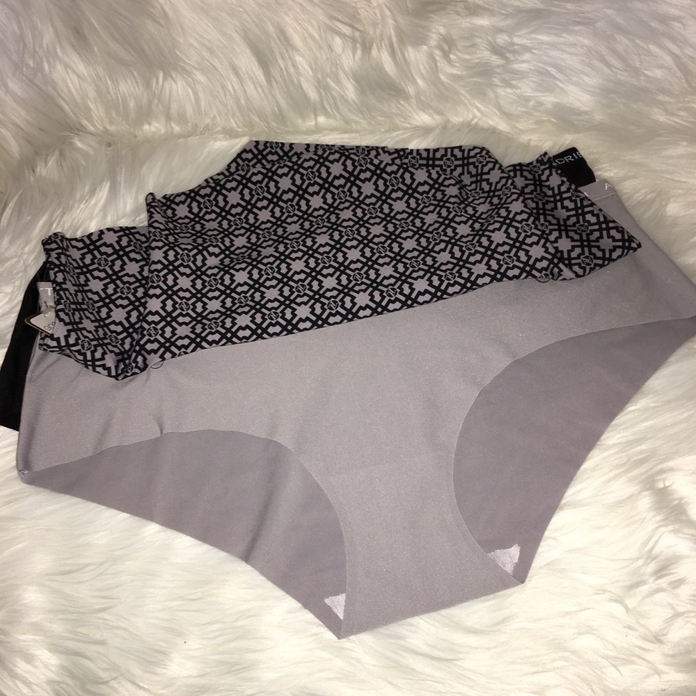 3 pack Adrianne Vittadini panty hipster gray black - Picture 5 of 7